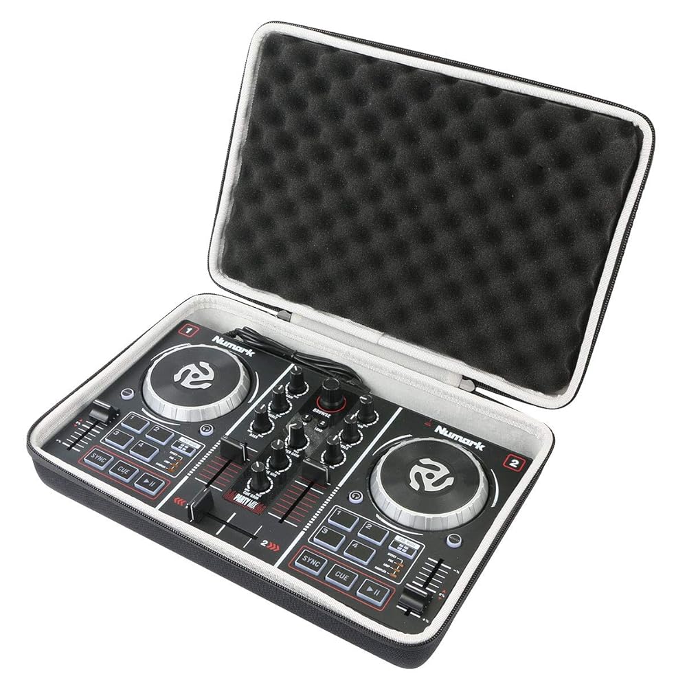 Numark DJコントローラー向け　ハードケース Xanad evaハードケースnumarkパーティーミックスライブdj